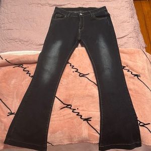 Dark wash flare y2k